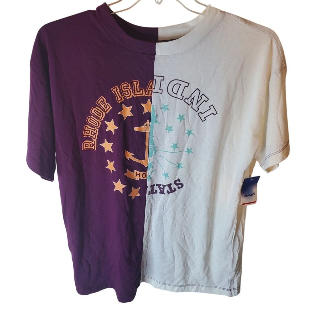 Abound Rhode Island United States Graphic Tee, NWT, Medium